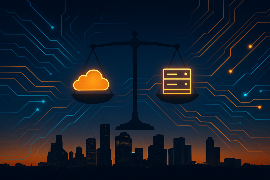 The Real Cost of "Owning Your Data": Self-Hosted vs. Cloud TCO for Houston Small Businesses